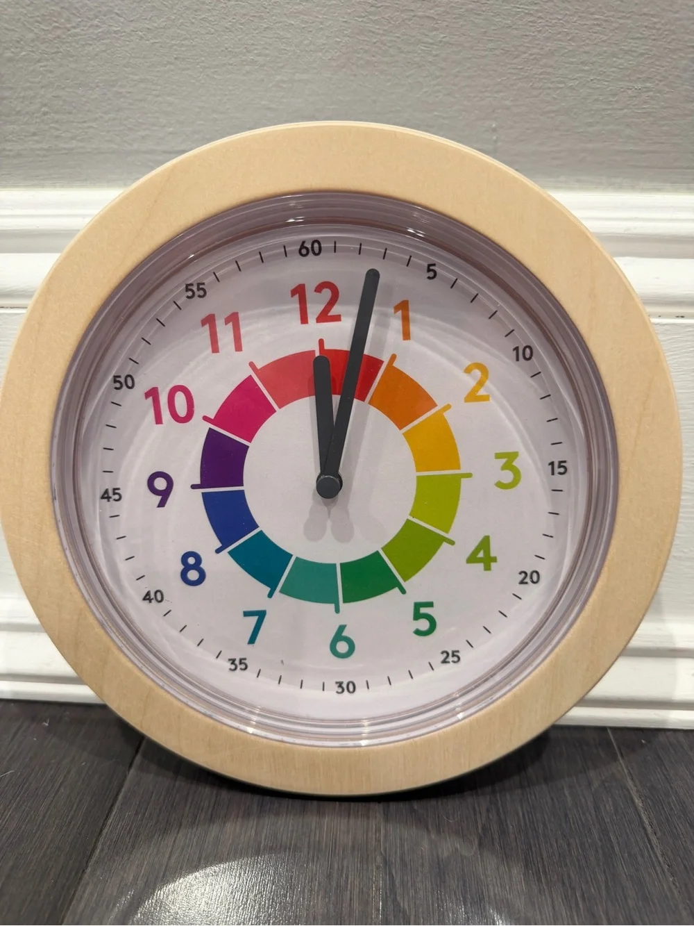NWOT Lovevery Learning Clock to Tell Time- Kids Toy